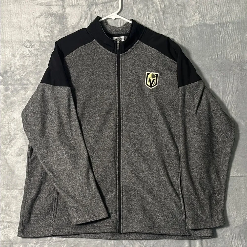 NHL Las Vegas Golden Knights Hockey Full Zip Soft Fleece Jacket Size 2X